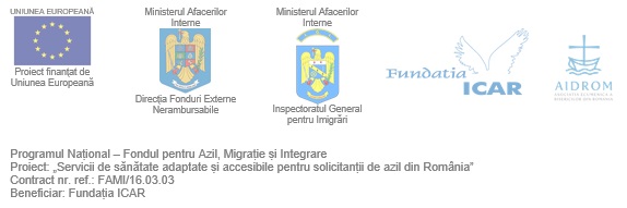 Health services for the improvement of reception and residence conditions for asylum seekers in Romania